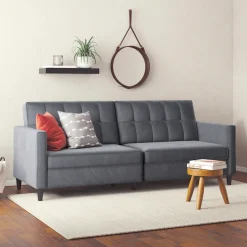 Dorel Home 3-Sitzer »Hartford II« Bettfunktion, Rückenlehne 2-teilig, 3-fach verstellbar, Sitzhöhe 43 cm