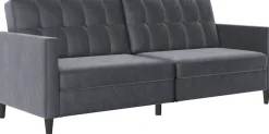 Dorel Home 3-Sitzer »Hartford II« Bettfunktion, Rückenlehne 2-teilig, 3-fach verstellbar, Sitzhöhe 43 cm