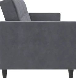 Dorel Home 3-Sitzer »Hartford II« Bettfunktion, Rückenlehne 2-teilig, 3-fach verstellbar, Sitzhöhe 43 cm