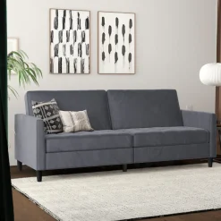 Dorel Home 3-Sitzer »Presley« Sofa mit Bett-Funktion und verstellbarer Rückenlehne