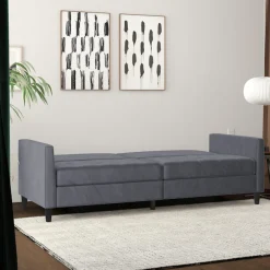 Dorel Home 3-Sitzer »Presley« Sofa mit Bett-Funktion und verstellbarer Rückenlehne