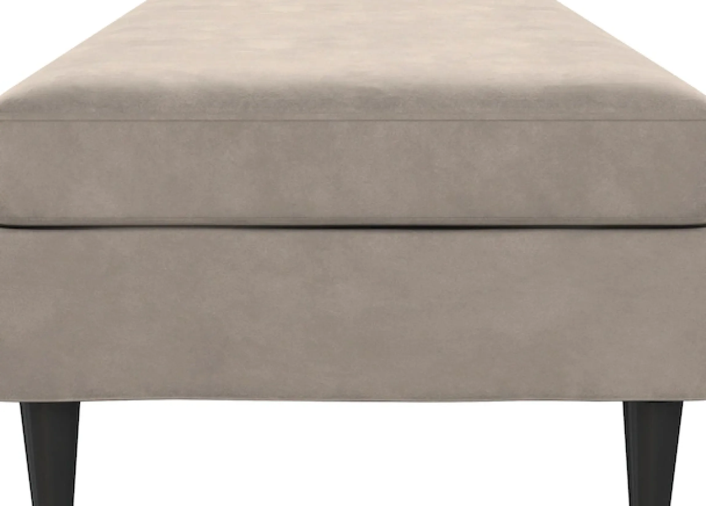 Dorel Home Stauraumhocker »Hartford« Polsterhocker mit Stauraum, frei im Raum stellbar, Sitzhöhe 43 cm