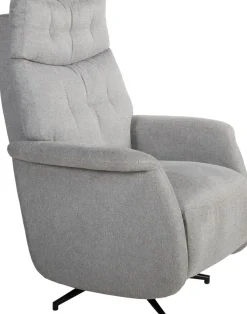 Duo Collection Relaxsessel »Peralta« 1 Stk. tlg. integrierte Fußstütze, Stahlwellenunterfederung, 115 kg, 360° drehbar