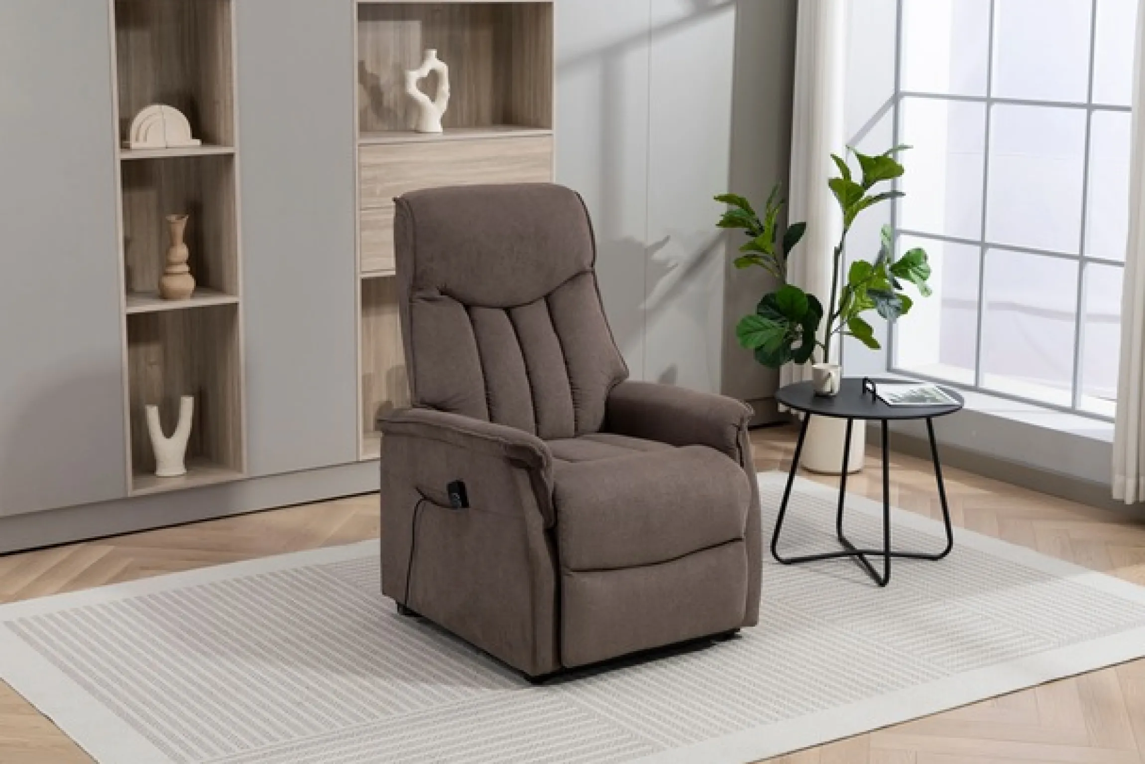 Duo Collection TV-Sessel »Aurora XXL bis 150 kg belastbar, mit elektrischer Aufstehhilfe« Relaxfunktion und Taschenfederkern mit Stahlwellenunterfederung