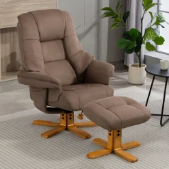 Duo Collection TV-Sessel »Bordeaux« mit Hocker und Relaxfunktion, 360 Grad drehbar