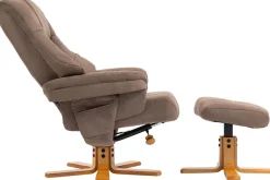 Duo Collection TV-Sessel »Bordeaux« mit Hocker und Relaxfunktion, 360 Grad drehbar