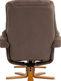 Duo Collection TV-Sessel »Bordeaux« mit Hocker und Relaxfunktion, 360 Grad drehbar