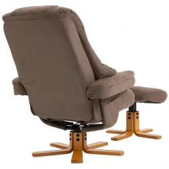 Duo Collection TV-Sessel »Bordeaux« mit Hocker und Relaxfunktion, 360 Grad drehbar