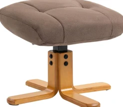 Duo Collection TV-Sessel »Bordeaux« mit Hocker und Relaxfunktion, 360 Grad drehbar