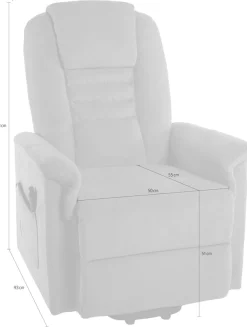 Duo Collection TV-Sessel »Granada mit elektrischer Aufstehhilfe« Relaxfunktion und Taschenfederkern mit Stahlwellenunterfederung