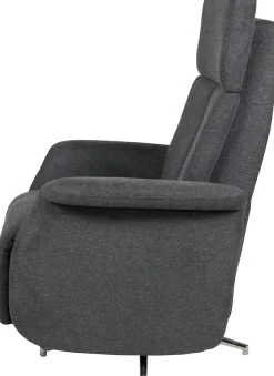 Duo Collection TV-Sessel »Thompson mit stufenloser Einstellung der Rückenlehne, Relaxfunktion« und Taschenfederkern mit Stahlwellenunterfederung, 360 Grad drehbar