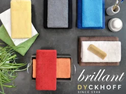 Dyckhoff Waschhandschuh »Waschhandschuh-Set BRILLANT 6-tlg., Baumwolle, 550 g/m²« Baumwolle