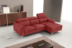 Egoitaliano Ecksofa »Matt, erstklassiger Sitzkomfort, aufwendige Detailverarbeitung, L-Form« mit verstellbaren Kopfteilen zum Relaxen