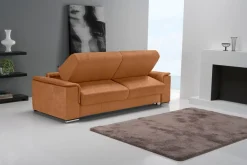 Egoitaliano Schlafsofa »Cecilia, modern & elegant, erstklassiger Sitzkomfort, Dauerschläfer« inkl. Matratze und hochwertigem Metallbettrahmen, toller Schlafkomfort