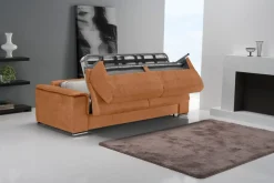 Egoitaliano Schlafsofa »Cecilia, modern & elegant, erstklassiger Sitzkomfort, Dauerschläfer« inkl. Matratze und hochwertigem Metallbettrahmen, toller Schlafkomfort