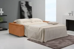 Egoitaliano Schlafsofa »Cecilia, modern & elegant, erstklassiger Sitzkomfort, Dauerschläfer« inkl. Matratze und hochwertigem Metallbettrahmen, toller Schlafkomfort