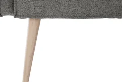 exxpo - sofa fashion Eckbank »Lungo, moderne Kedernaht, bequem und elegant, hoher Holzfuß« hochwertige Detailverarbeitung, frei im Raum stellbar