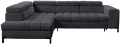 exxpo - sofa fashion Ecksofa »Bocco, hochwertige Verarbeitung, toller Sitzkomfort, bequem, L-Form« wahlweise mit Bettfunktion u. Bettkasten, inkl. Kopfteilverstellung