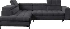 exxpo - sofa fashion Ecksofa »Bocco, hochwertige Verarbeitung, toller Sitzkomfort, bequem, L-Form« wahlweise mit Bettfunktion u. Bettkasten, inkl. Kopfteilverstellung