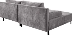 exxpo - sofa fashion Ecksofa »Cambria, B/T: 262/171 cm, hochbeiniges, modernes Design« inkl. Bettfunktion und Bettkasten, 15 cm bodenfrei, L-Form
