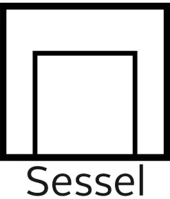 exxpo - sofa fashion Esszimmersessel »Barista, Loungesessel auf Rollen mit hoher Bodenfreiheit« Barista Clubsessel auf Rollen mit schmalen Armlehnen, modernes Design