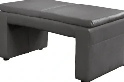 exxpo - sofa fashion Hockerbank »Cortado« hohe Bodenfreiheit, schöne Detailverarbeitung
