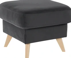 exxpo - sofa fashion Hocker »Nappa mit praktischem Staufach unter der Sitzfläche«