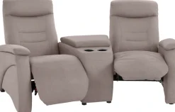 exxpo - sofa fashion 2,5-Sitzer »Ascoli, Kinosofa mit hohem Sitzkomfort, bequeme Armlehnen« inkl. Relaxfunktion, mit Ablage und Staufach, hohe Rückenlehne