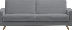 exxpo - sofa fashion 3-Sitzer »Samso, elegant und bequem, aktueller Cord Bezug, Kippcouch« hochwertige Verarbeitung, Schlafsofa inkl. Bettfunktion und Bettkasten