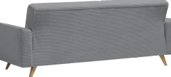 exxpo - sofa fashion 3-Sitzer »Samso, elegant und bequem, aktueller Cord Bezug, Kippcouch« hochwertige Verarbeitung, Schlafsofa inkl. Bettfunktion und Bettkasten