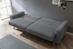 exxpo - sofa fashion 3-Sitzer »Samso, elegant und bequem, aktueller Cord Bezug, Kippcouch« hochwertige Verarbeitung, Schlafsofa inkl. Bettfunktion und Bettkasten