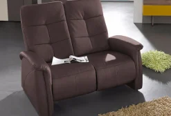 exxpo - sofa fashion 2-Sitzer »Tivoli, Kinosofa, bequem und komfortabel durch die Relaxfunktion« (2-sitzig), schmale Armlehnen, hohe Rückenlehne