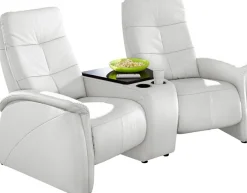 exxpo - sofa fashion 2-Sitzer »Tivoli, Kinosofa, bequem,« mit Relaxfunktion, integrierter Tischablage und Stauraumfach