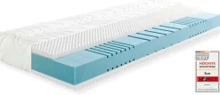 fan Kaltschaummatratze »fan 7-Zonen-Kaltschaummatratze mit Noppenschaumauflage« 23 cm hoch 1-tlg., 1 Stk. tlg. Matratze 90x200, 140x200 & weitere Größen, mit Schulterentlastungzone