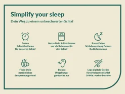 fan Kaltschaummatratze »fan 7-Zonen-Kaltschaummatratze mit Noppenschaumauflage« 23 cm hoch 1-tlg., 1 Stk. tlg. Matratze 90x200, 140x200 & weitere Größen, mit Schulterentlastungzone