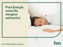 fan Kaltschaummatratze »fan 7-Zonen-Kaltschaummatratze mit Noppenschaumauflage« 23 cm hoch 1-tlg., 1 Stk. tlg. Matratze 90x200, 140x200 & weitere Größen, mit Schulterentlastungzone