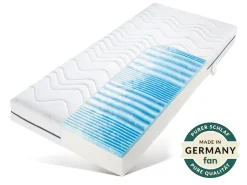 fan Taschenfederkernmatratze »Tulani, Matratze in 90x200 cm, 140x200 cm und weiteren Größen« 24 cm hoch 530 Federn 1 Stk. tlg. 530 Federn bei Gr. 100x200 cm - atmungsaktive Matratze