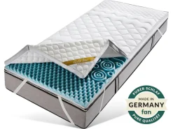 fan Topper »Softly XXL Plus, Topper 90x200, 140x200 cm und weitere Größen« Kundenliebling, über 1500 positive Bewertungen >Made in Germany<