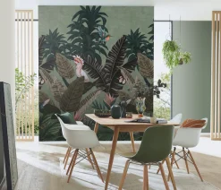 Fashion for walls Fototapete »Tropical Twilight« floral glatt Phthalate frei