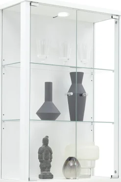 fif möbel Vitrine »OPTIMA« Hängevitrine/Glasvitrine 2x Glastür,perfekt für Sammler,Sammlervitrine