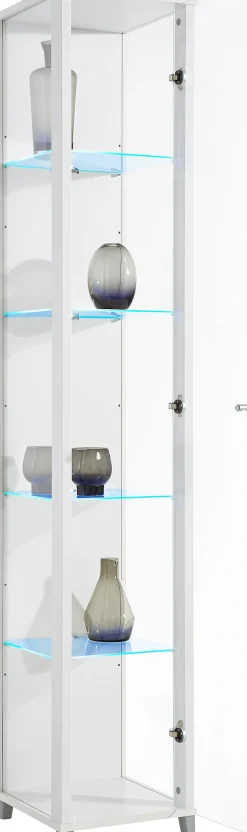 fif möbel Vitrine »OPTIMA« Standvitrine/Glasvitrine 1x Glastür,perfekt für Sammler,Sammlervitrine
