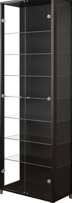 fif möbel Vitrine »Optima« Standvitrine, 2 Glastüren, 7 Böden, vielseitig, perfekt für Sammler