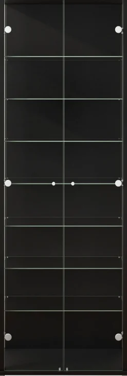 fif möbel Vitrine »Optima« Standvitrine, 2 Glastüren, 7 Böden, vielseitig, perfekt für Sammler