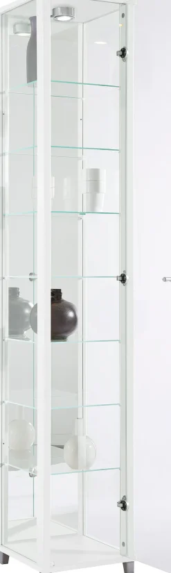 fif möbel Vitrine »OPTIMA« Standvitrine/Glasvitrine 1x Glastür,perfekt für Sammler,Sammlervitrine