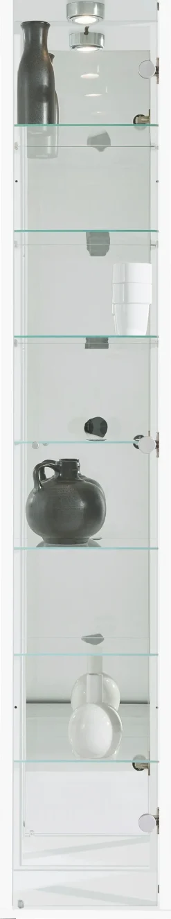fif möbel Vitrine »OPTIMA« Standvitrine/Glasvitrine 1x Glastür,perfekt für Sammler,Sammlervitrine