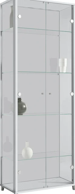 fif möbel Vitrine »OPTIMA« Standvitrine, Vitrinenschrank, Glasvitrine, Sammlervitrine