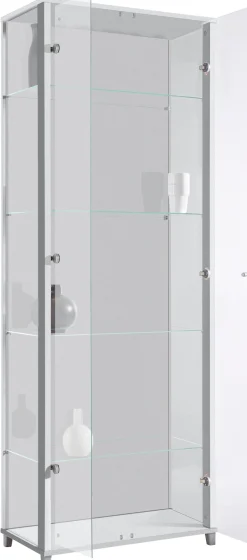 fif möbel Vitrine »OPTIMA« Standvitrine, Vitrinenschrank, Glasvitrine, Sammlervitrine