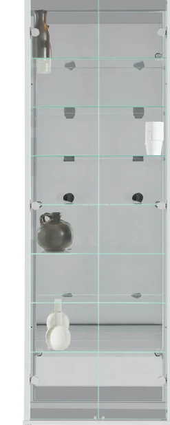 fif möbel Vitrine »OPTIMA« Standvitrine, Vitrinenschrank, Glasvitrine, Sammlervitrine