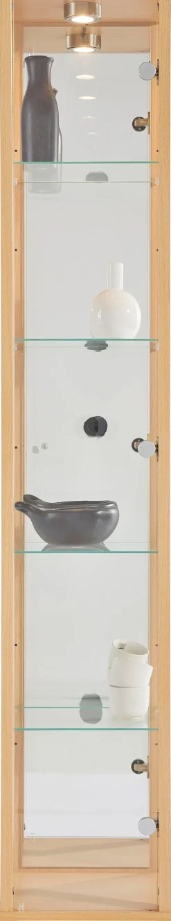 fif möbel Vitrine »OPTIMA« Standvitrine/Glasvitrine 1x Glastür,perfekt für Sammler,Sammlervitrine
