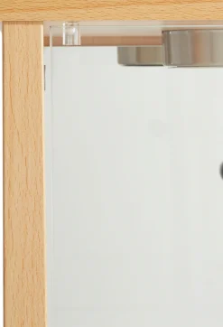 fif möbel Vitrine »OPTIMA« Standvitrine/Glasvitrine 1x Glastür,perfekt für Sammler,Sammlervitrine